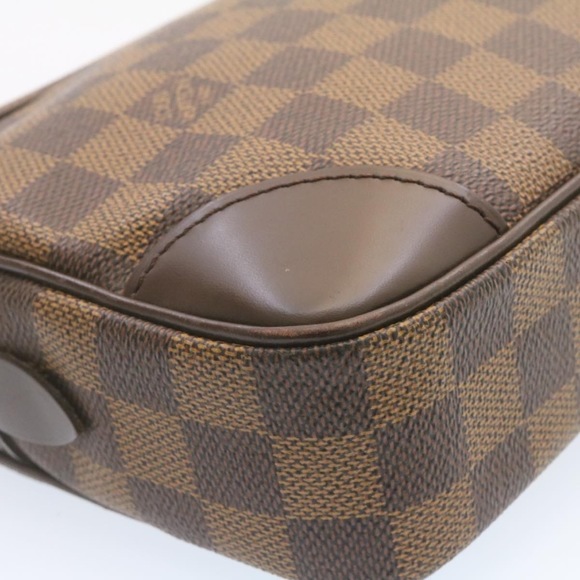 LOUIS VUITTON Damier Ebene Marly Dragonne GM Clutch Bag SP Order LV Auth 25039A - Picture 13 of 16